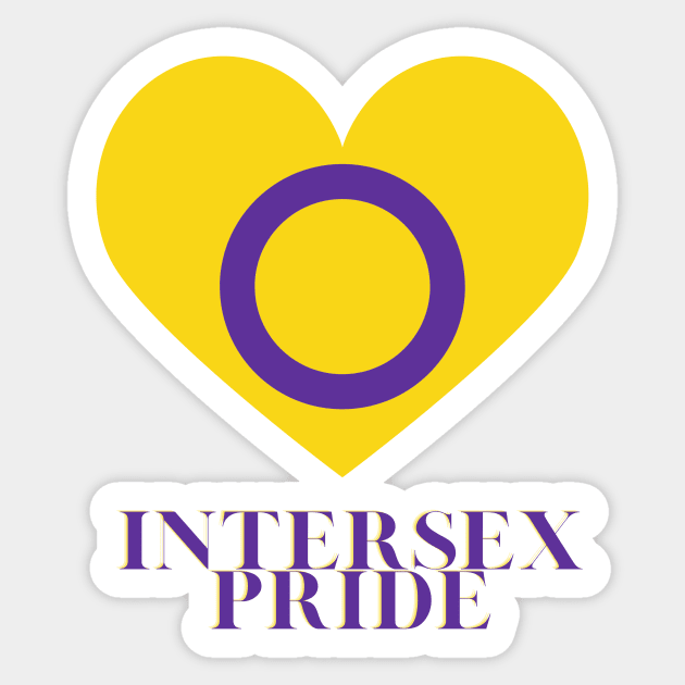 Intersex Pride Sticker by RainbowStudios